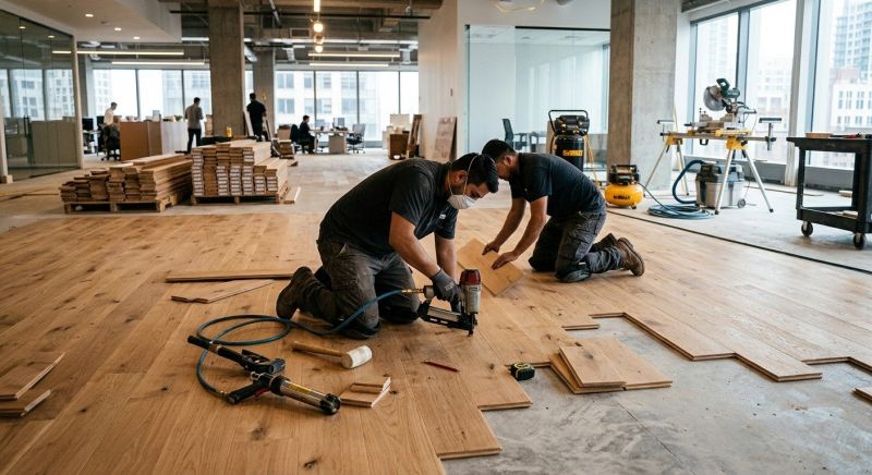 Commercial Hardwood Service in Escondido, CA