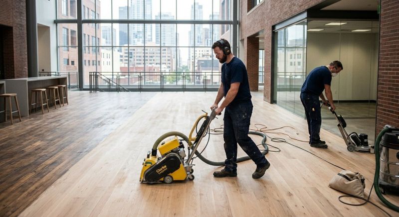 Commercial Hardwood Service in Solana Beach, CA