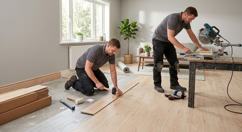 Laminate Floor Installation in Del Mar, CA