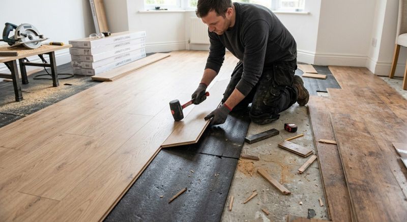 Laminate Floor Installation in El Cajon, CA