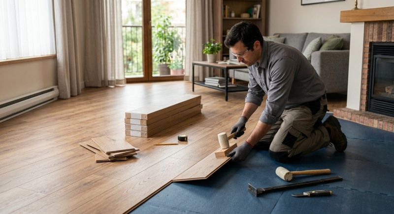 Laminate Floor Installation in Encinitas, CA