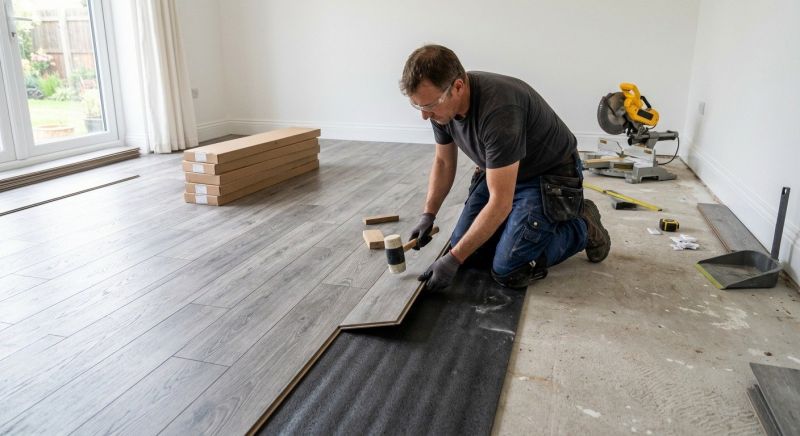 Laminate Floor Installation in San Diego County, CA