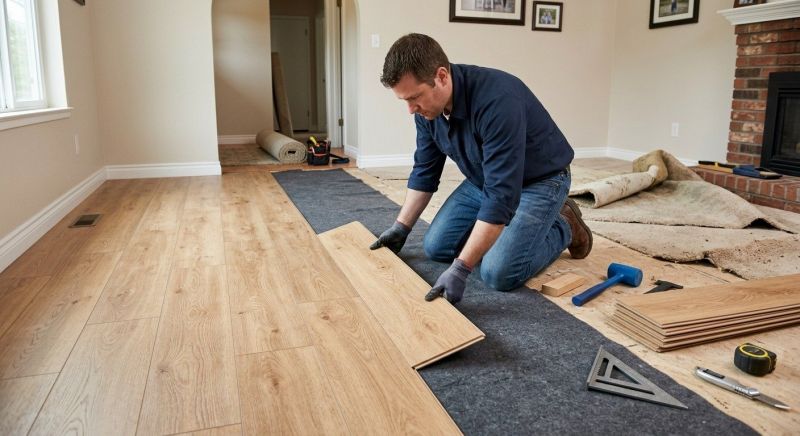 Laminate Floor Remodeling in San Diego, CA