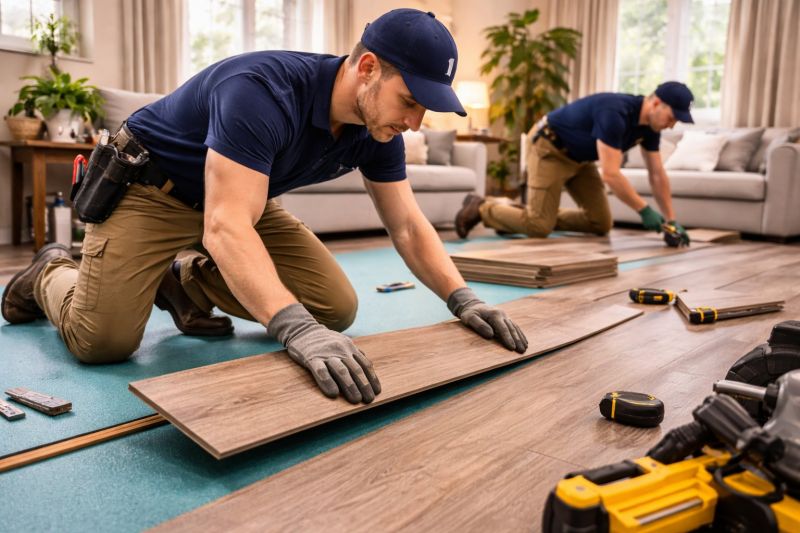Laminate Floor Replacement in El Cajon, CA