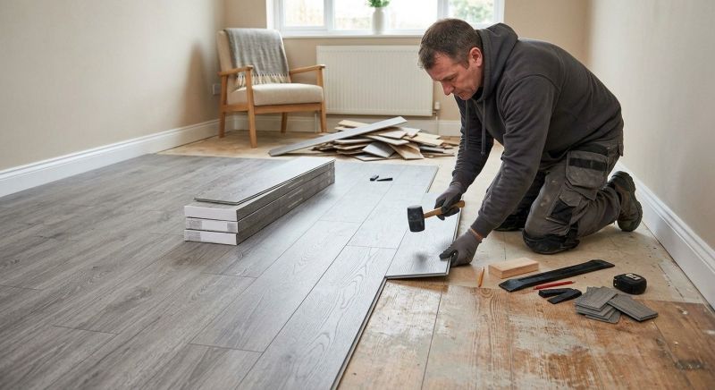 Laminate Floor Replacement in National City, CA