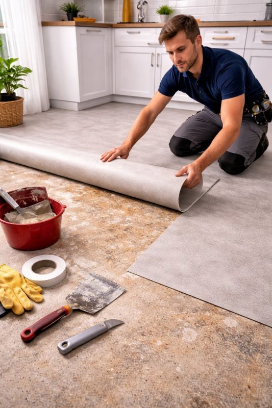 Linoleum Floor Installation in Chula Vista, CA