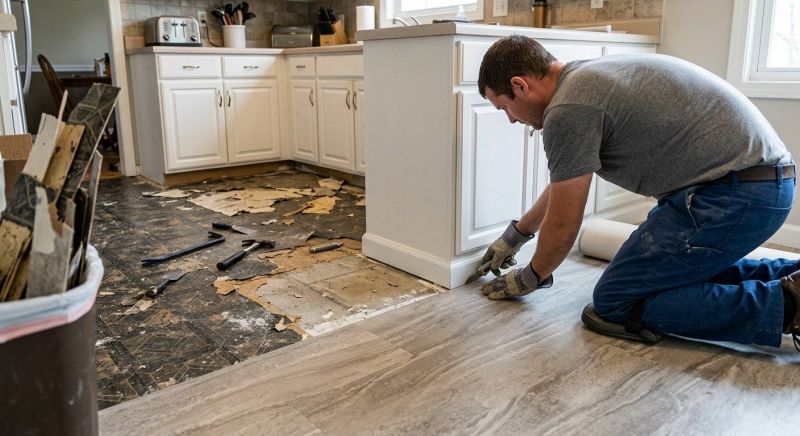 Linoleum Floor Installation in El Cajon, CA