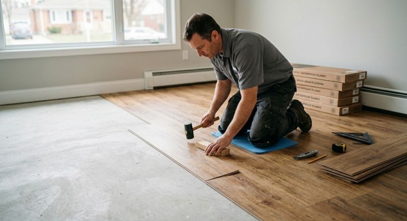 Linoleum Floor Installation in Encinitas, CA