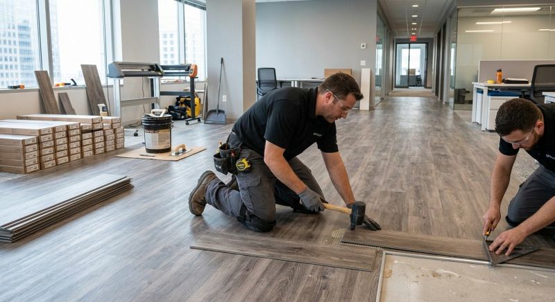 Linoleum Floor Installation in La Jolla, CA