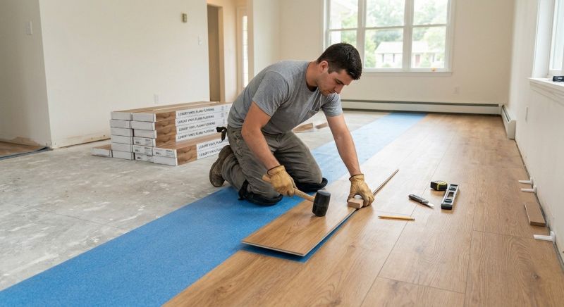 Lvt Flooring Installation in Encinitas, CA