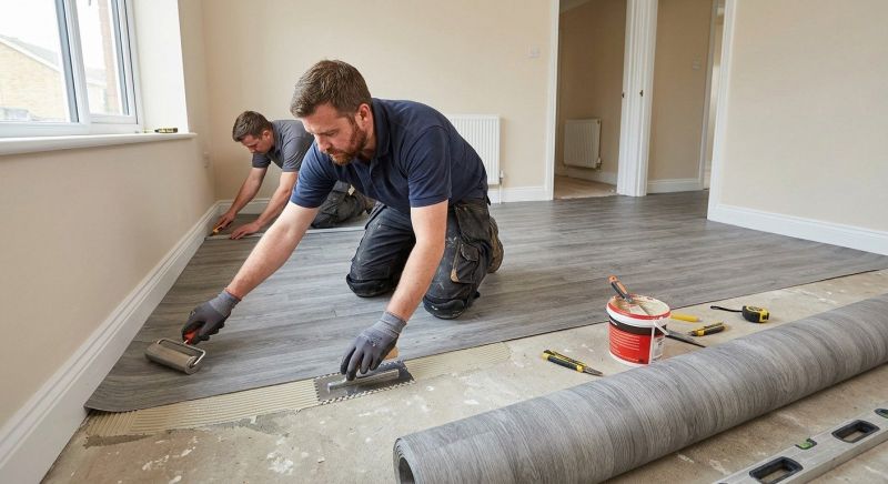 Sheet Flooring Installation in El Cajon, CA