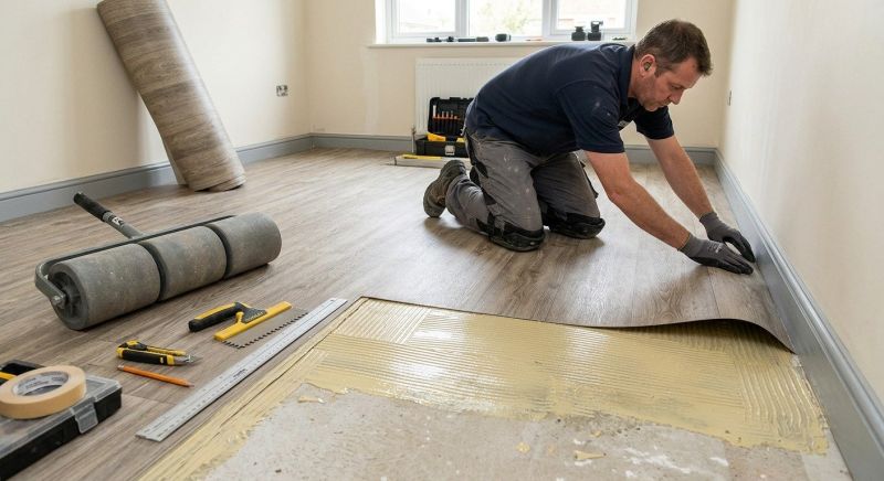 Sheet Flooring Installation in Jamul, CA