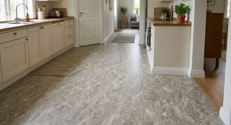 Sheet Linoleum Installation in La Jolla, CA