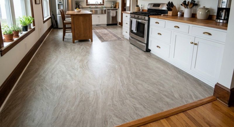 Sheet Linoleum Installation in San Diego County, CA