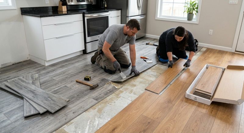 Vinyl Floor Replacement in San Diego, CA