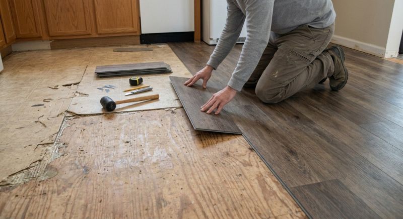 Vinyl Flooring Installation in Lakeside, CA